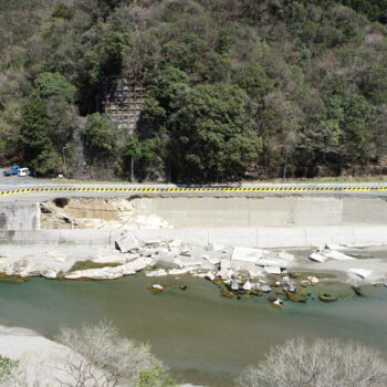 柳原工区道路災害復旧工事