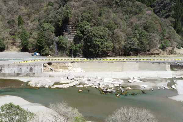 柳原工区道路災害復旧工事画像1